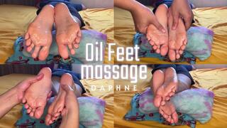 Relaxing Oil Feet Massage by My Friend