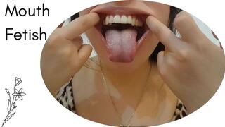 Mouth and tonge fetish