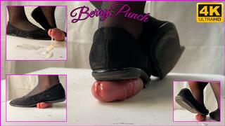 Unaware Dirty Flats Shoejob And Cock Trampling - Cockbox - Cock Crush - Dangling - Foot Fetish - Cumshot - 4K