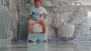 Unbearable Bathroom Smell – Dirty Toilet Humiliation POV