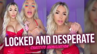 locked and desperate - Chastity POV