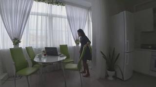 Photoshoot of a girl with a very painful left leg b
