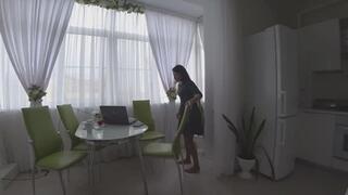 Photoshoot of a girl with a very painful left leg c