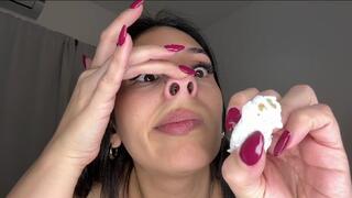 Piggy nose close up