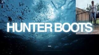 hunter boots dirty puddles