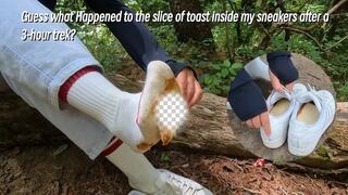 What Happened to the Slices of Toast Inside My Sneakers after a 3-hour Trek? (4K)
