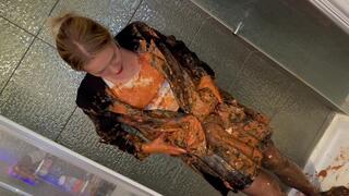 Very Messy in Office Outfit! Then Ripping It!