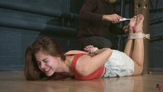 Leya - Student Cutie Trapped in a Basement - Day One - Foot Tickling Quest (HD 720p MP4)