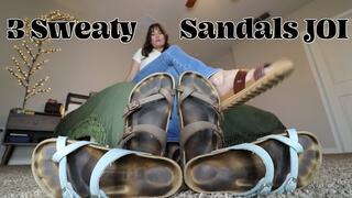 3 Sweaty Sandals JOI