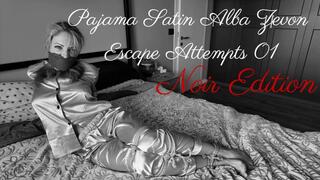 Pajama Satin Alba Zevon Escape Attempts 01 "Noir Edition"