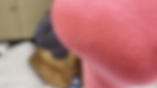 Socks On Anal Toy Play