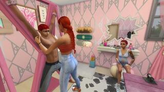 PUNISHED BY HIS SISTERS — Tied Up and Tickled Without Mercy by His Big and Little Sister