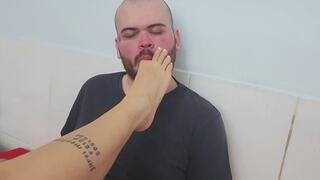 Foot Worship, part 3 , by Sasha and Slave, FULL HD