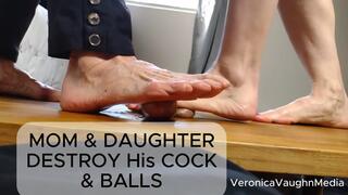 Goddess Veronica TEACHES Empress Vikki How to CRUSH COLLEGE JOCK COCK