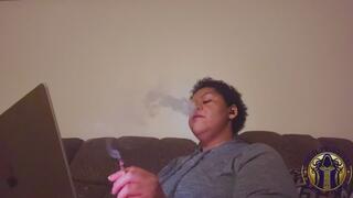 HIGH PRIESTESS LADY CHAOS - Evening Indifference - Netflix & Neglectful Smoking Ritual