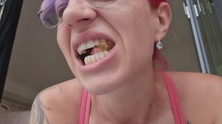 My Shark Teeth Crush Every Jelly – Wet Mouth & Swallow Fetish