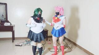 Sailor scouts double boobstuffing kecha