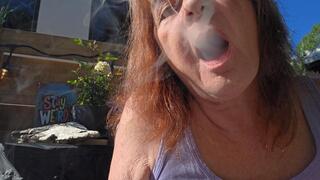smokingfetish26Smoking Fetish: Have a smoke with me as you jerk off! Watch the billows of smoke from my mouth as you pull on your cock making it drip with horny precum.
