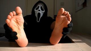 Ghostface Makes You Sniff His Sweaty Feet After Chasing People All Night - Alpha Male Giving Orders Costume Role Play