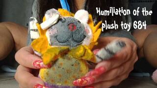 Humiliation of the plush toy 684