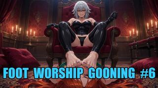 Foot Worship Gooning #6: Sole Dominion Trance
