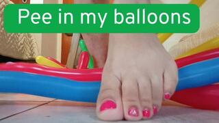 PEE ON MY BALLOONS