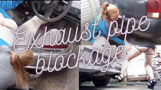 Exhaust pipe lock compilation - pedal pumping