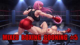 Mixed Boxing Gooning #5: Ring Queen's Merciless Mesmeric Beatdown