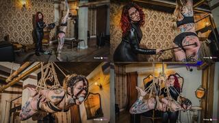 Tourist Captured, Bound and Suspended - Spanish (sub:English) , WMV, HD720
