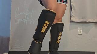 Muay Thai Gear and low kicks