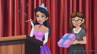 Smoking Fetish Nerdy College Girl First Cigarette