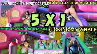 THE ULTIMATE INFLATABLE FETISH COLLECTION – 5 VIDEOS IN 1