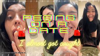 Pissing on a date
