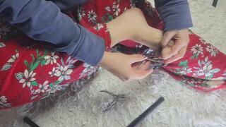 Removing Stinky Toenails