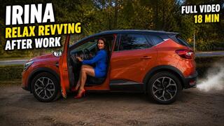 Irina Relaxing and Revving After Work Full 18-Minute Video