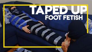 Taped Up & Foot Worship (1080p) Gay Bondage - Tape Bondage - Foot Worship - Tickling - BDSM - C4SBondage26