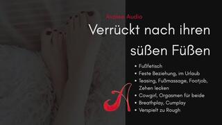 Verrückt nach ihren süßen Füßen | Avalee Audio | German | Foot Fetish | GFE