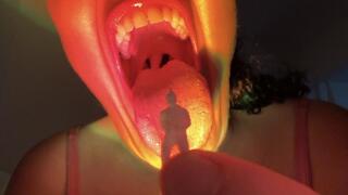 Giantess Step Auntie Eats Tiny Nephew