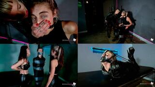 Double Agent Captured by Spanish Spies (Leather Bondage) - Spanish & English - WMV, HD720