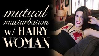 Mutual Masturbation with Hairy Woman