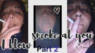 PART 2: I IMAGINE BLOWING SMOKE ON HIS PENIS...