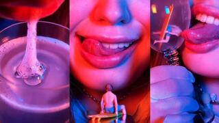 Surfer in the glass of SALIVA - My first vertical video!
