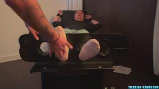 Dimitri's Tickling Revenge on Matt's Feet in the Stocks Pt2