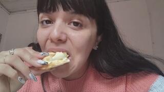 Having Argentinian empanadas for lunch