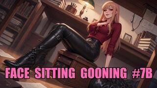 Face Sitting Gooning #7B: Surrender Beneath My Smothering Curves (Animated)