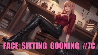 Face Sitting Gooning #7C: Surrender Beneath My Smothering Curves (Animated, Music)