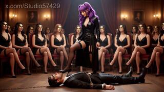 Degraded, Trampled And Whipped For Female Audience