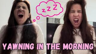 I can’t Stop Yawning! My Sleepy Morning Routine