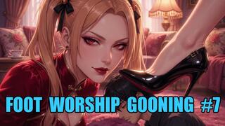 Foot Worship Gooning #7: Goddess Sole Overload Trance