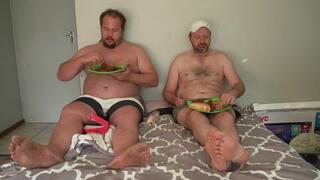 Tom & Big Daddy Eat, Burp & Show Dirty Feet (Custom Vid)
